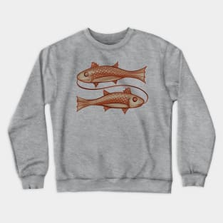 Dual Medieval Fish Crewneck Sweatshirt